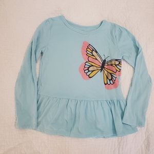 Long Sleeved Butterfly Tee